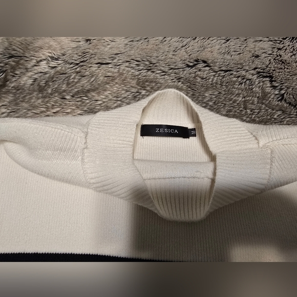 ZESICA Women's Fall Casual Long Sleeve Crew Neck Oversized Sweater Medium - Picture 11 of 13